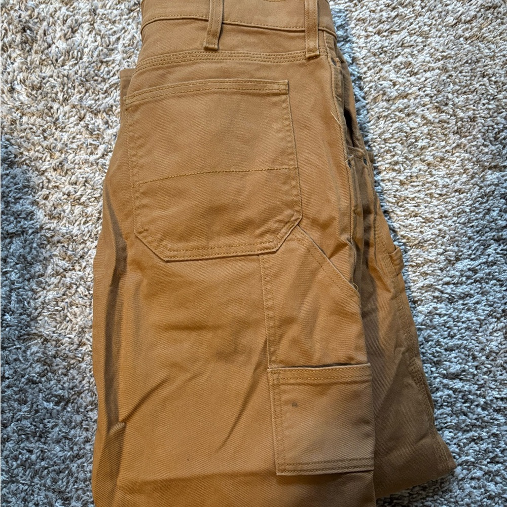 Two pairs of Tan Cargo Pants, for outdoor work